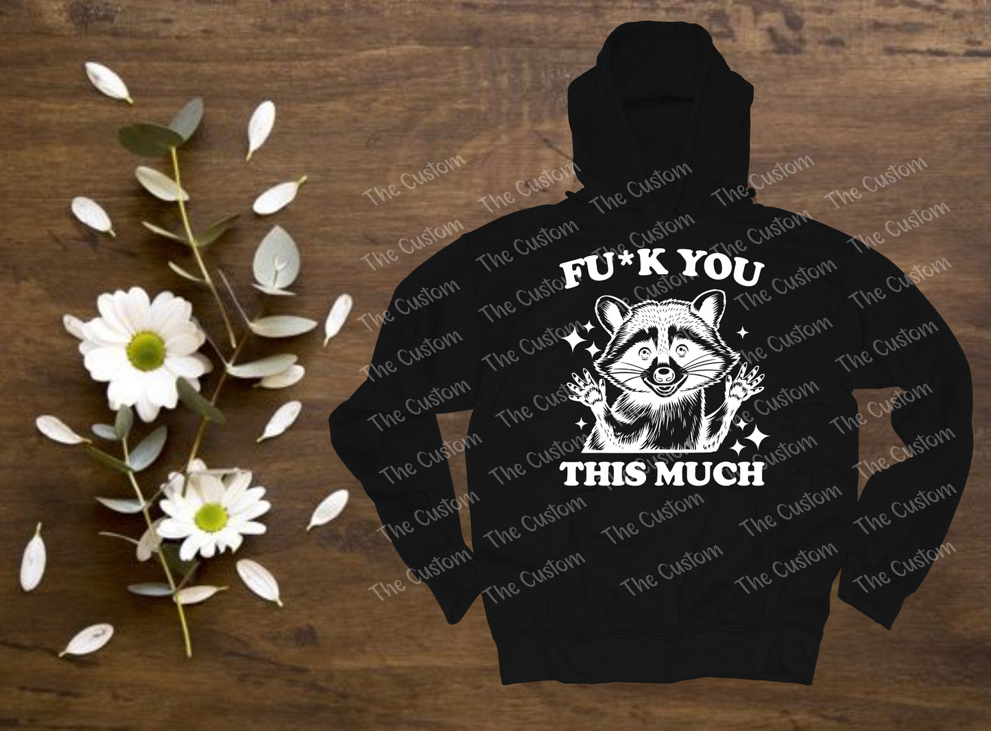 Fuck You This Much WHITE LETTERS