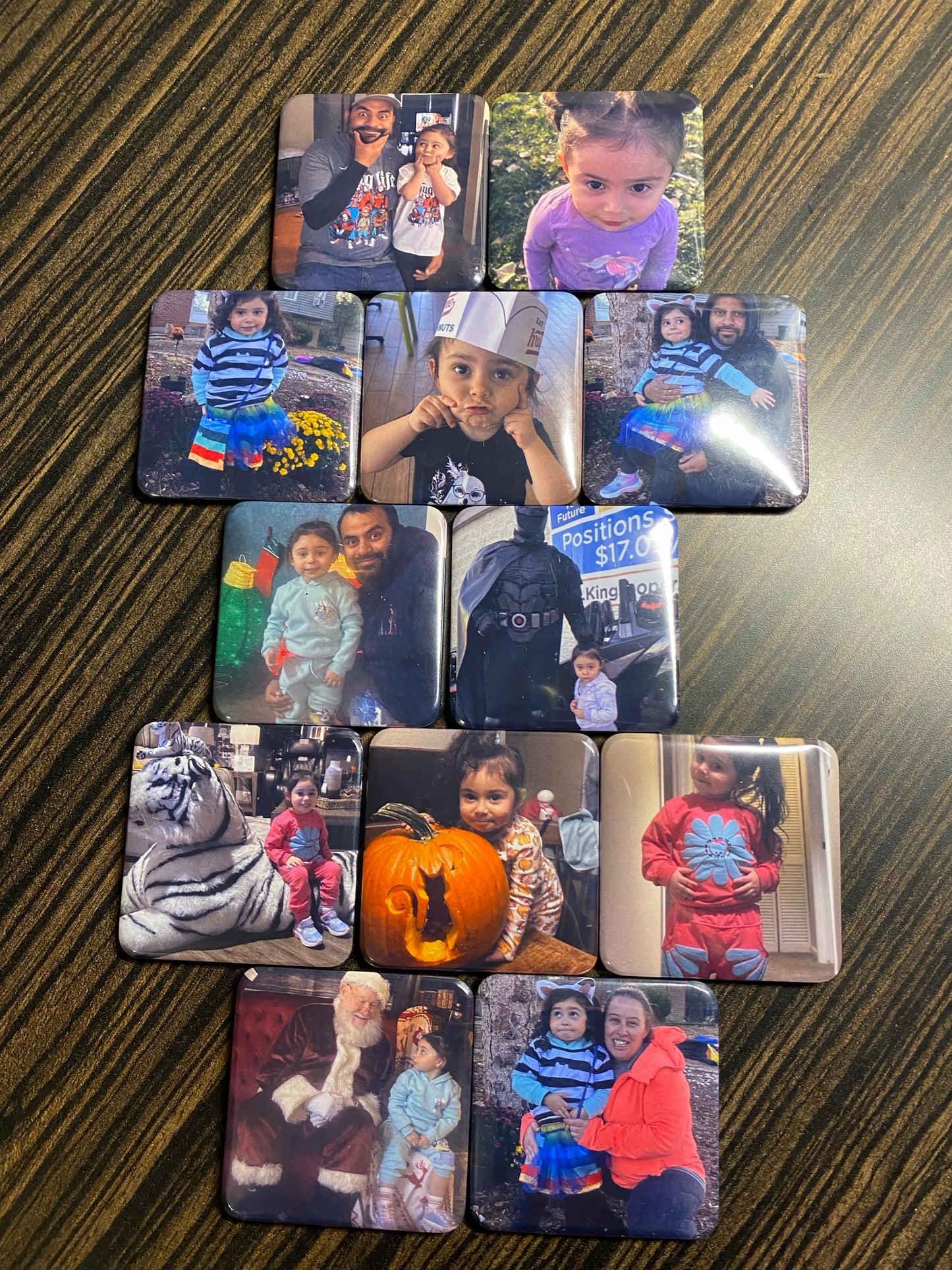 2x2 Puffy Rounded Edge Photo Magnets - Custom Photos!