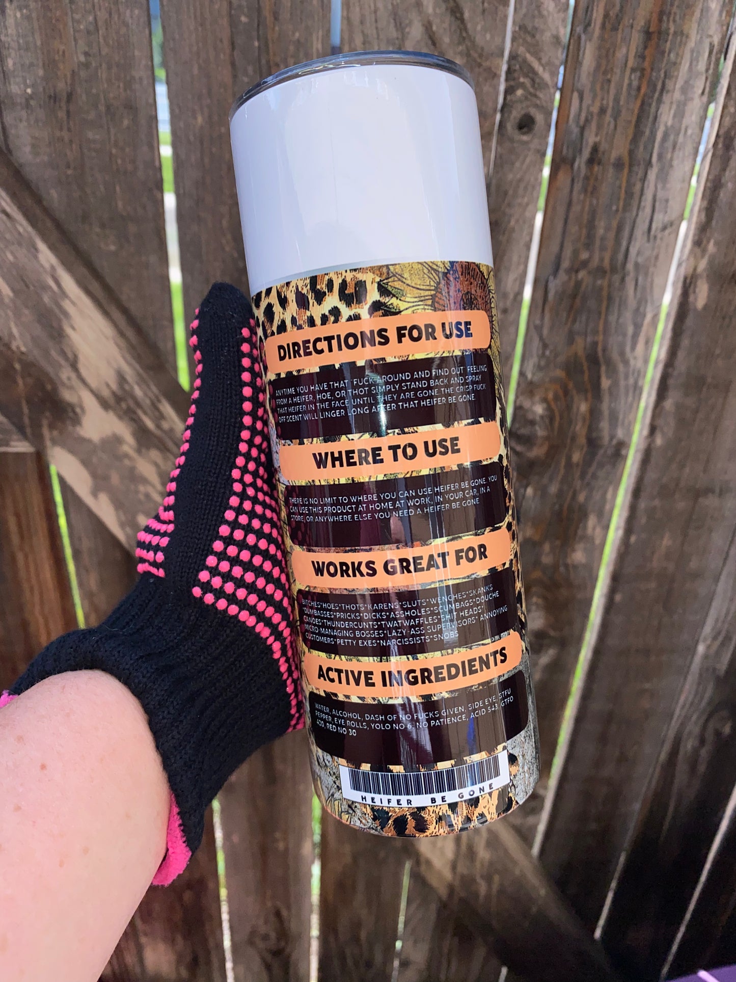 20 oz VIRAL Tumbler - Heifer Be Gone 😂