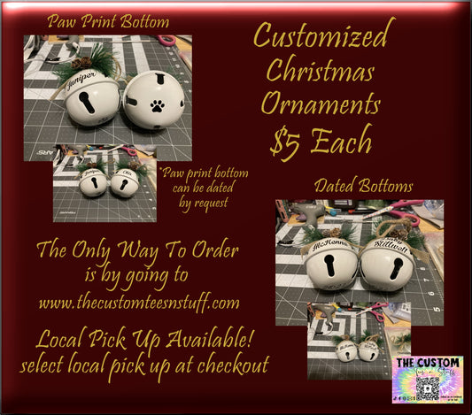 Customized Christmas Ornaments