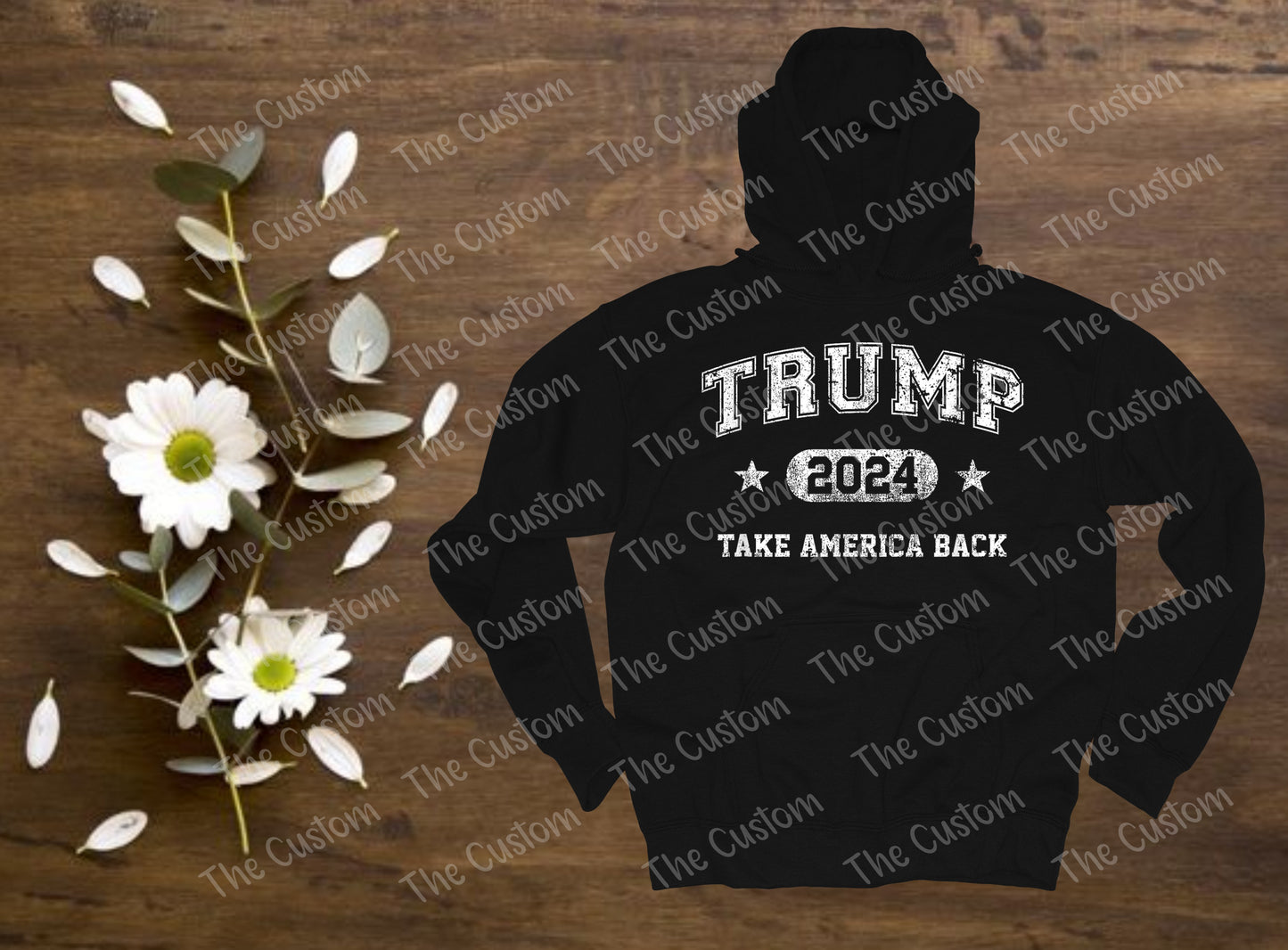 Trump Take America Back - White Letters