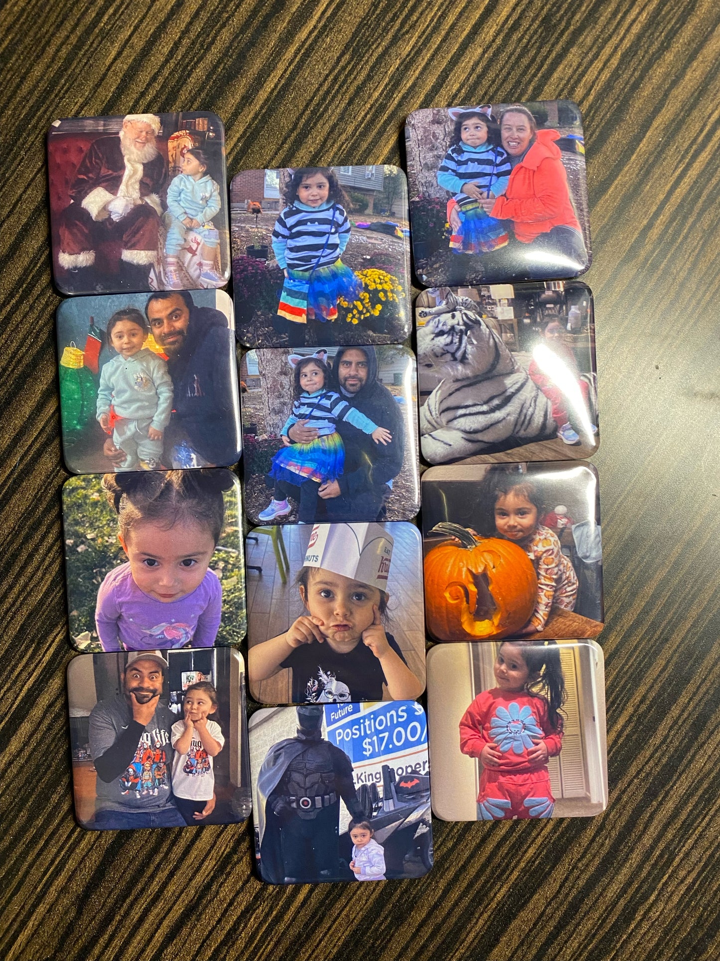 2x2 Puffy Rounded Edge Photo Magnets - Custom Photos!