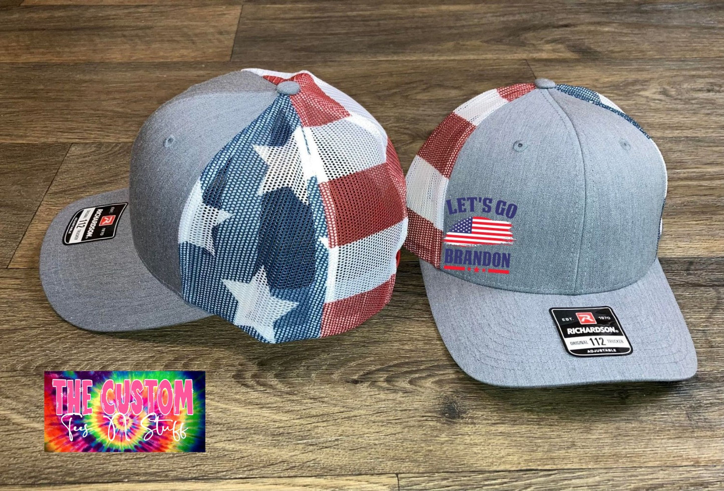 USA "Let's Go Brandon with Flag" - Hat/Beanie/Snapback - All Versions Here!