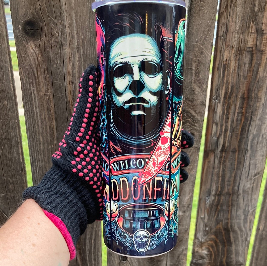 20 oz Tumbler - Horror Movie Characters